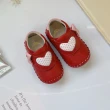 【Swan 天鵝】甜美愛心小童寶寶學步鞋1444-紅(144406)