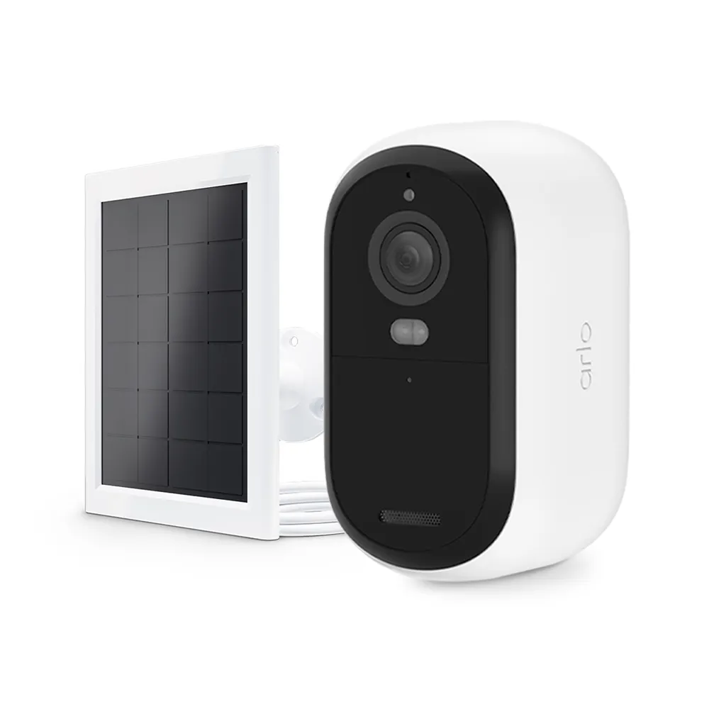 太陽能板組【NETGEAR】Arlo Essential 第二代 QHD 雲端防水無線WiFi網路攝影機/監視器 VMC3050(美國品牌 資