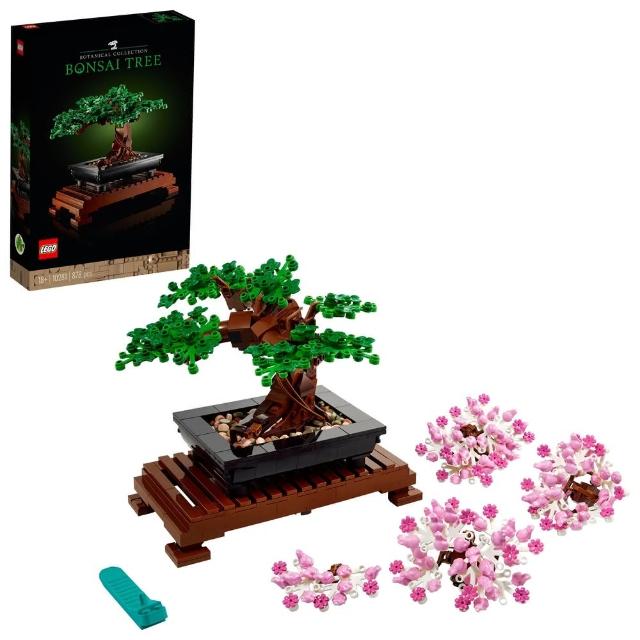 【LEGO 樂高】Botanicals 10281 盆栽(植物盆栽 居家擺設 DIY 禮物 母親節禮物)