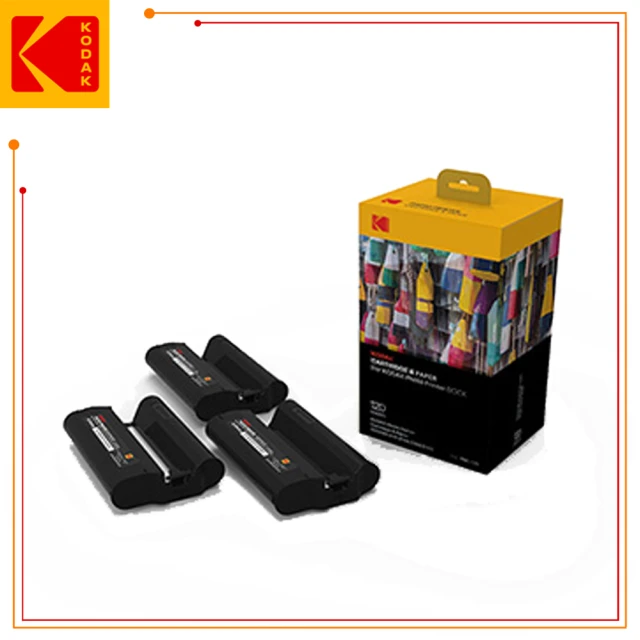 【Kodak 柯達】PHC-120   相印紙4X6(PD-450W專用 120張相紙)