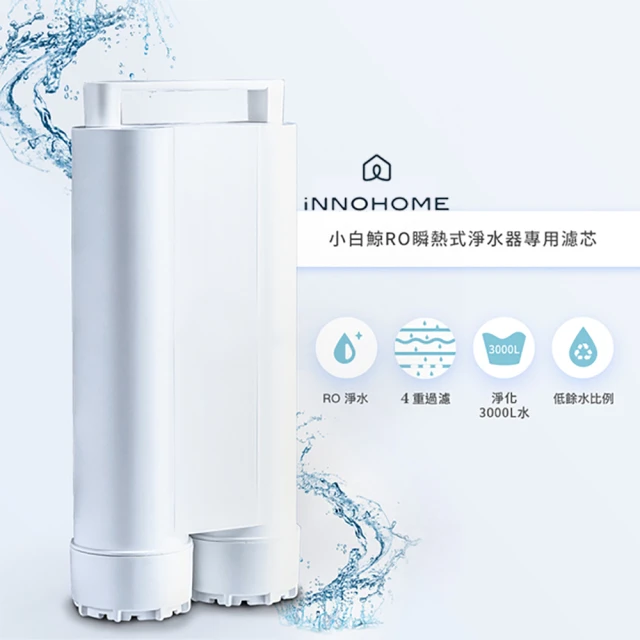 iNNOHOME RO瞬熱淨水器小白鯨專用濾芯(WD501F