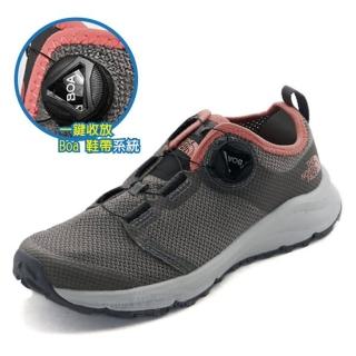 【The North Face】女 可調式 健行鞋 .Vibram 黃金大底(3RDT-AS8 灰 V)