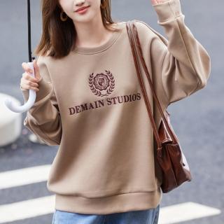 【ONEY 歐妮】★寬鬆休閒字母上衣(長袖/女裝)