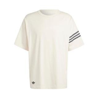 【adidas 愛迪達】Neuclassic Tee 男 短袖 上衣 T恤 運動 休閒 三葉草 寬鬆 舒適 白(IV5354)