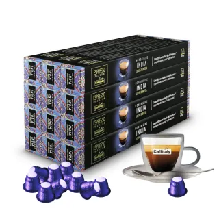 【Caffitaly】12盒共120顆 單一產區 INDIA 膠囊咖啡 提供原裝進口外包裝(適用於Nespresso膠囊咖啡機)