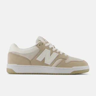 【NEW BALANCE】NB 480 復古運動鞋 休閒鞋 板鞋 籃球鞋型  女鞋 男鞋 卡其(BB480LEA-D)