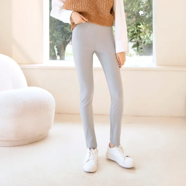 【OB 嚴選】S小腰精彈力高腰收腹美型窄管芭蕾舞褲 《BA6899》
