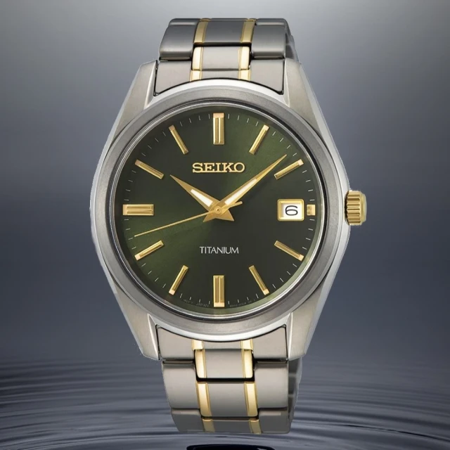 SEIKO 精工 CS系列 城市簡約 鈦金屬 超輕經典手錶40mm/SK027(6N52-00B0G / SUR377P1)