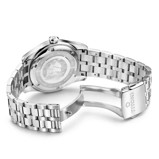 【TITONI 梅花錶】空中霸王系列 AIRMASTER 機械錶 Tiffany(83908 S-691 蒂芬尼色)