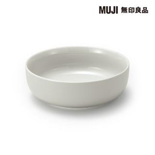 【MUJI 無印良品】日常食器/缽/中/灰米 約直徑16.5cm