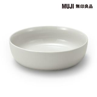 【MUJI 無印良品】日常食器/缽/大/灰米 約直徑21cm