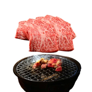 【日本和牛】日本頂級A5和牛燒肉片100gX6盒(肉質鮮嫩/露營烤肉火鍋皆適宜)