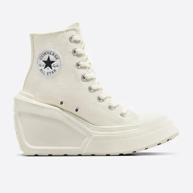 【CONVERSE】CHUCK 70 DE LUXE WEDGE HI 高筒 休閒鞋 厚底鞋 女鞋 白色(A06479C)