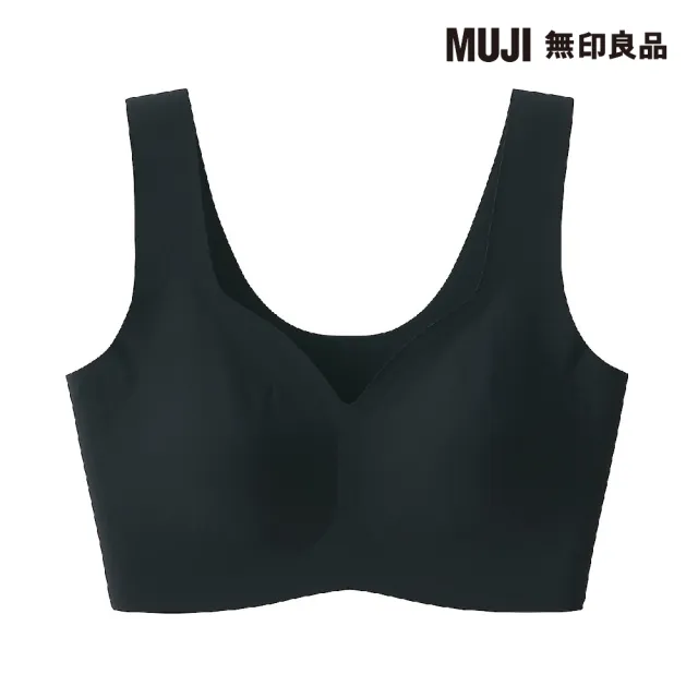 【MUJI 無印良品】女莫代爾無痕背心式胸罩(共5色)