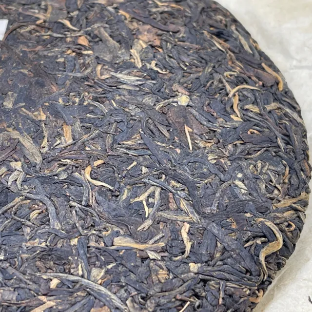 【盛嘉源】港訂 橙飛印-小黃印  90末(普洱茶   生茶 357g)