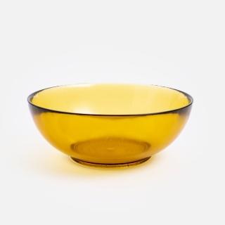 【HOLA】Bitz玻璃碗20cm 琥珀