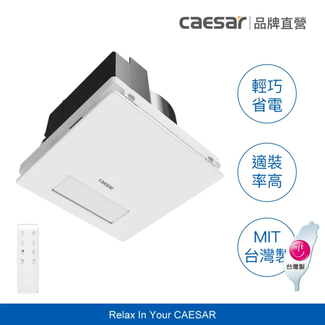 【CAESAR 凱撒衛浴】浴室涼暖風乾燥機 DF270(不含基本安裝 / 無線遙控)