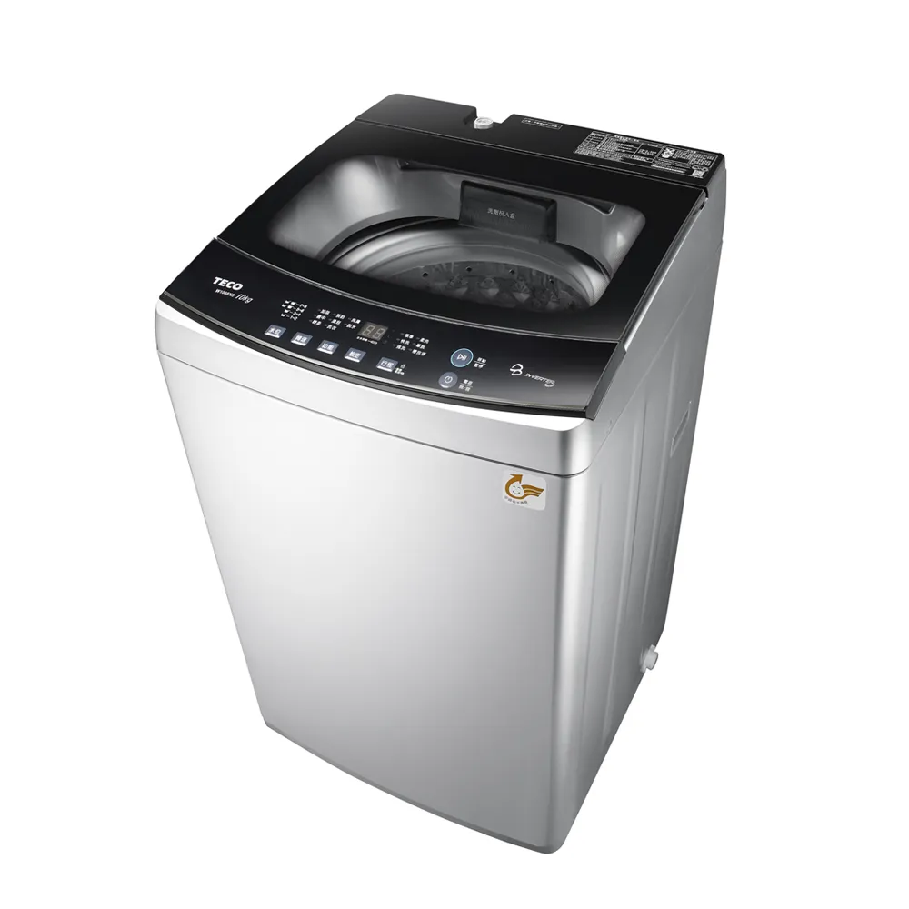 【TECO 東元】全新福利品★ 10kg DD直驅變頻直立式洗衣機(W1068XS)