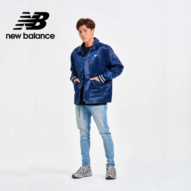 【NEW BALANCE】NB 背面刺繡標語外套_MJ41553NNY_男性_藍色(美版 版型偏大)