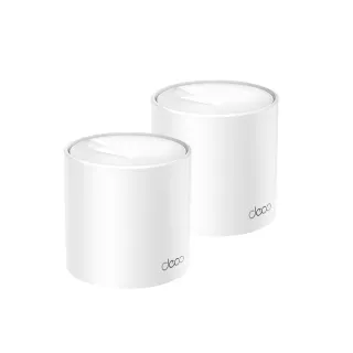 【TP-Link】二入組- Deco X10 AX1500 雙頻 AI-智慧漫遊 真Mesh 無線網路WiFi 6 網狀路由器(Wi-Fi 6分享器)