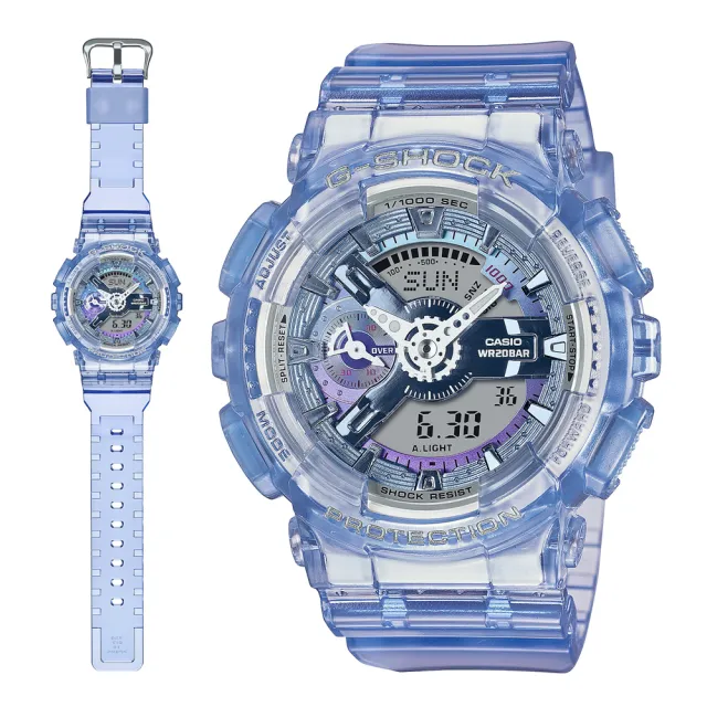 【CASIO 卡西歐】G-SHOCK WOMEN 女款系列/45mm(GMA-S110VW-6A)