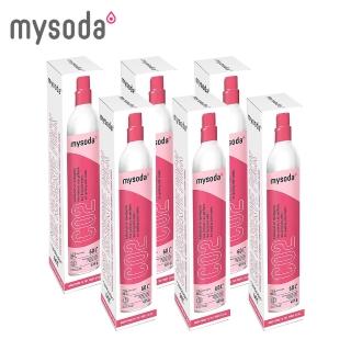 【mysoda】二氧化碳旋轉鋼瓶-全新(六入組)