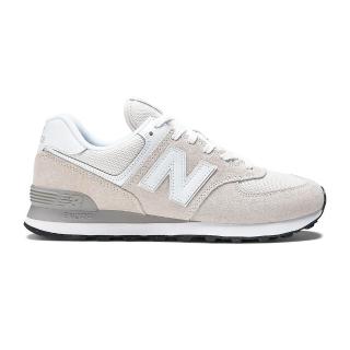【NEW BALANCE】NB 574 男鞋 女鞋 米灰色 麂皮 反光 運動 休閒鞋 ML574EVW
