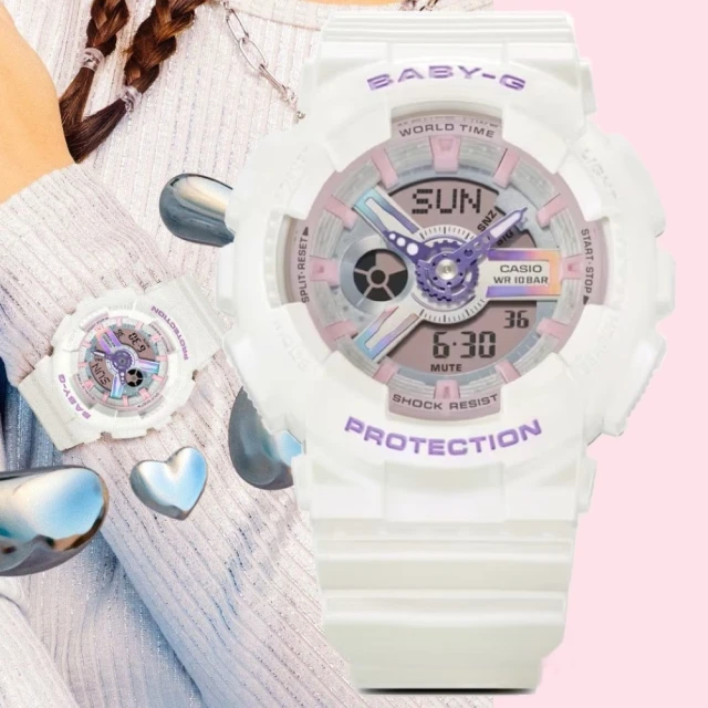 CASIO 卡西歐 G-SHOCK 街頭時尚雙顯腕錶 新年禮