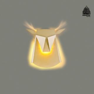 【必登堡】金鹿魔王壁燈 B33620A(壁燈/床頭燈/過道燈/樓梯燈/現代/簡約/鹿/麋鹿/鹿角)