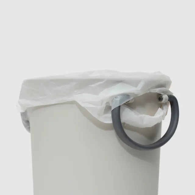 【GINII基尼家居】M號無蓋質感霧面雙耳垃圾桶 垃圾筒 回收桶 無印風 台灣製 GL002