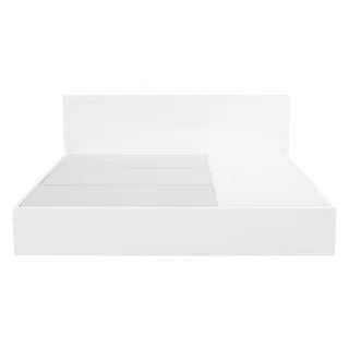 【NITORI 宜得利家居】◎雙人床座 床架 NS-001 WH 抽屜款(床座 床架 抽屜 NS-001)
