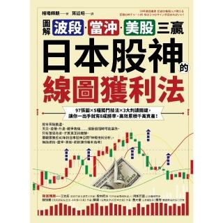 【momoBOOK】【圖解】波段、當沖、美股三贏！日本股神的線圖獲利法：97張圖╳5種獨門技法╳3(電子書)