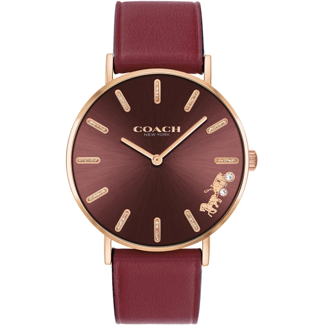 COACHCOACH 晶鑽時尚氣質腕錶-36mm(14503851)