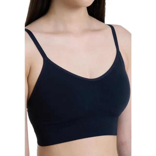 【UNDER ARMOUR】UA 女 Train Seamless 低衝擊運動內衣_1380428-001(黑色)