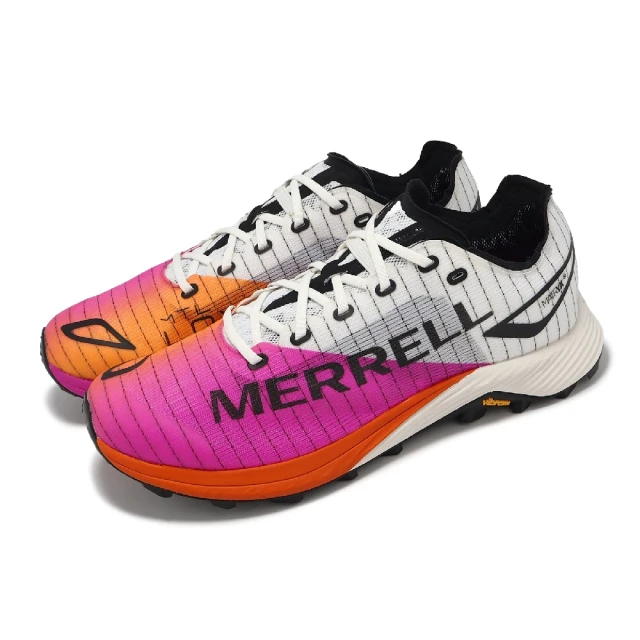 MERRELLMERRELL 越野跑鞋 MTL Long Sky 2 Matryx 男鞋 白 粉 高回彈 抓地 機能網布 郊山(ML068059)