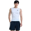 【UNDER ARMOUR】UA 男 HG Armour 緊身背心_1361522-100(白色)