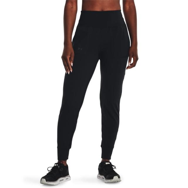 【UNDER ARMOUR】UA 女 Motion Jogger 運動長褲_1375077-001(黑色)