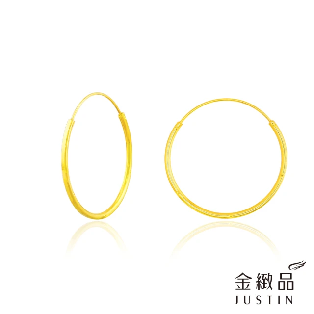 元大珠寶 黃金耳環純金9999 美玫瑰(1.35錢正負5厘)