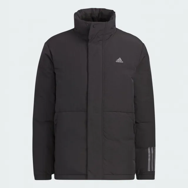 【adidas 愛迪達】外套 男款 連帽外套 羽絨外套 DY DOWN JKT 黑 IL8922(S2253)