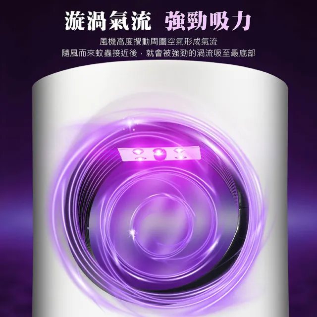 【Jo Go Wu】USB充電省電光觸媒捕蚊燈x2入組-型錄(吸入式/靜音滅蚊燈/小天眼)