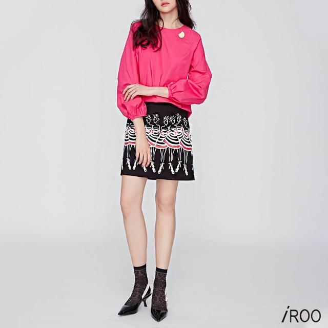 【iROO】女人圖澎短裙