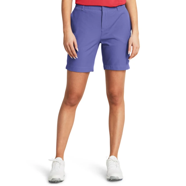 UNDER ARMOUR UA 女 Drive 高爾夫短褲 運動短褲_1383616-561(紫色)