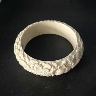 【Diella 艾帝亞】珍罕猛瑪象牙鳳凰手鐲