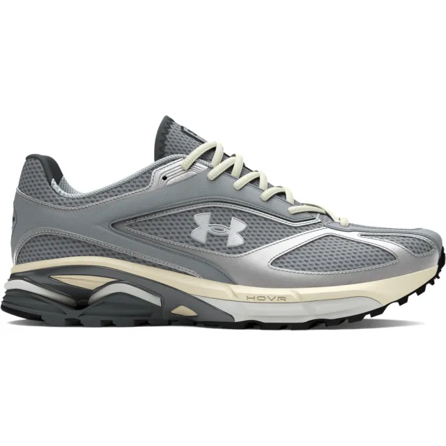 【UNDER ARMOUR】UA 男女同款 HOVR Apparition RTRFTR TC 休閒訓練鞋 運動鞋_3027595-100(灰色)