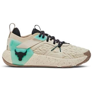 【UNDER ARMOUR】UA 女 Project Rock 6 訓練鞋 運動鞋_3026535-200(卡其)