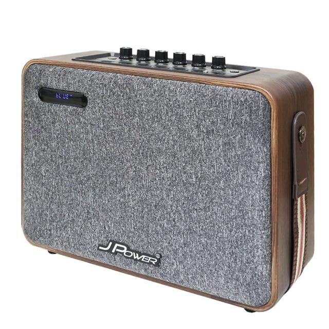 【JPOWER】震天雷實木重砲版便攜行動KTV 6.5吋 J-102(WOOD)