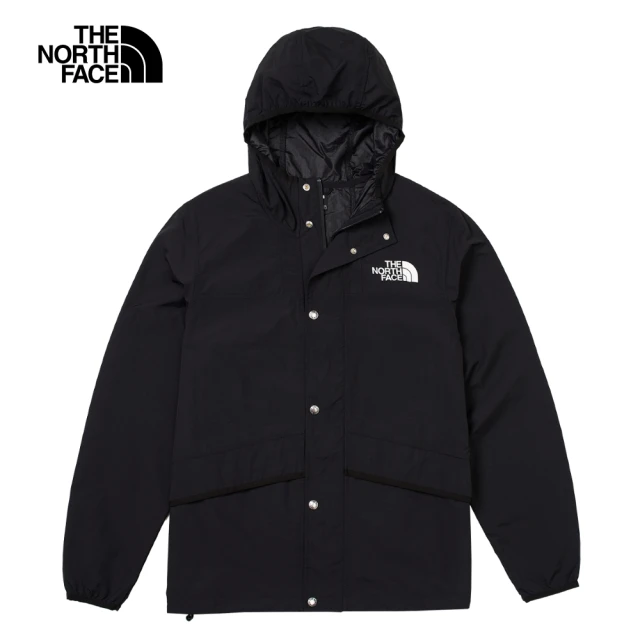 The North Face 北面男款黑色防潑水防風外套｜5JYNJK3