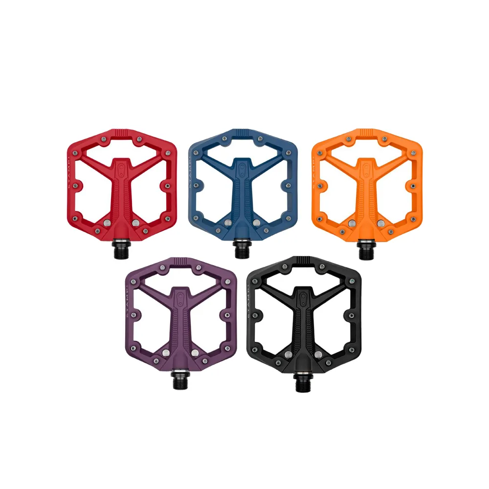 【Crankbrothers】STAMP 1 Gen 2 平板踏板 - 小 紅色/藍色/橘色/紫色/黑色(B5CB-STP-XXV2SN)