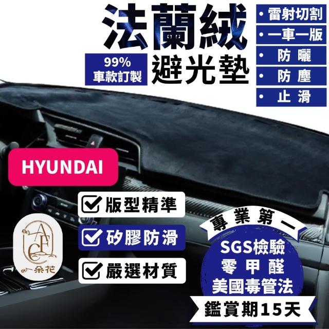 【一朵花汽車百貨】HYUNDAI 現代 ELANTRA 法蘭絨避光墊