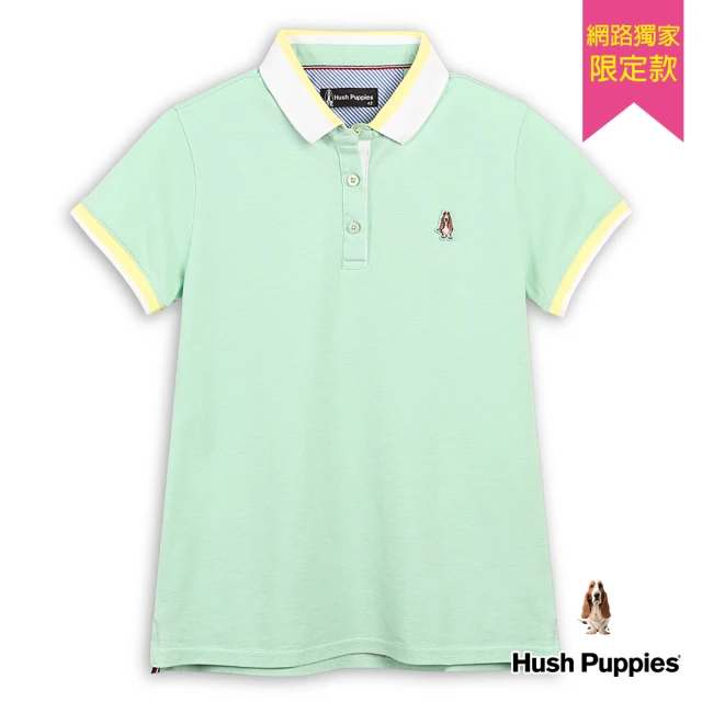 Hush Puppies 男裝 外套 機能防潑水休閒刺繡小狗